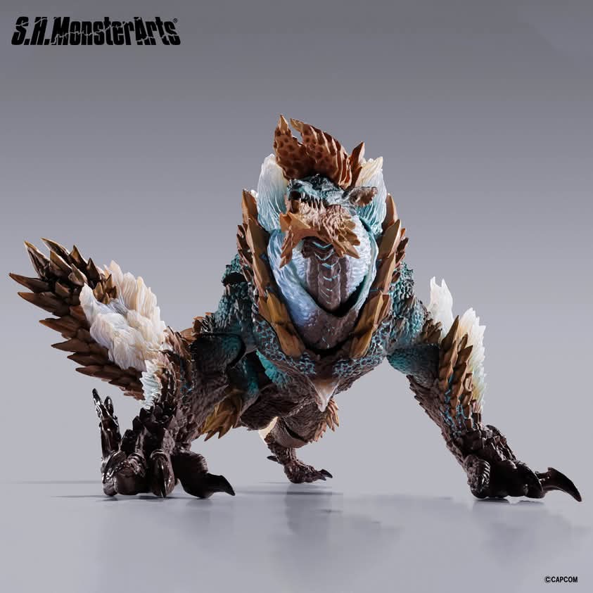 BANDAI TAMASHII NATIONS - S.H.MonsterArts Zinogre -20th Anniversary Edition-