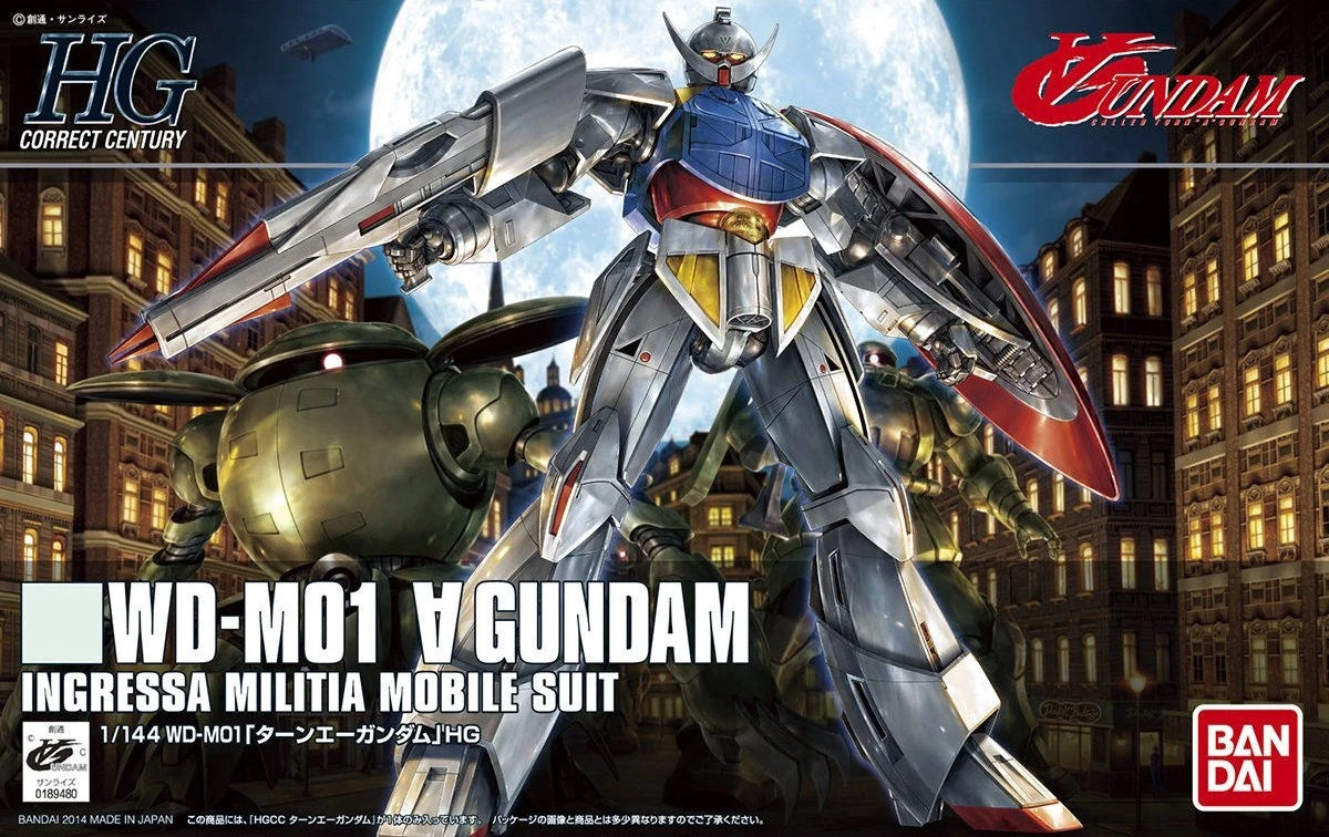 BANDAI HG 1/144 HGCC Turn A Gundam