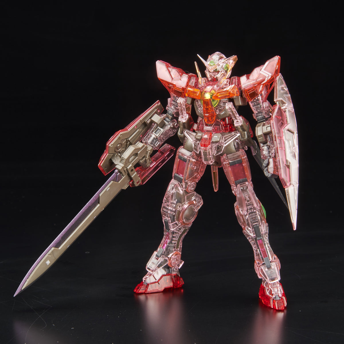 PBANDAI RG 1/144 GN-001 Gundam Exia (Trans-Am Mode) Clear Ver.