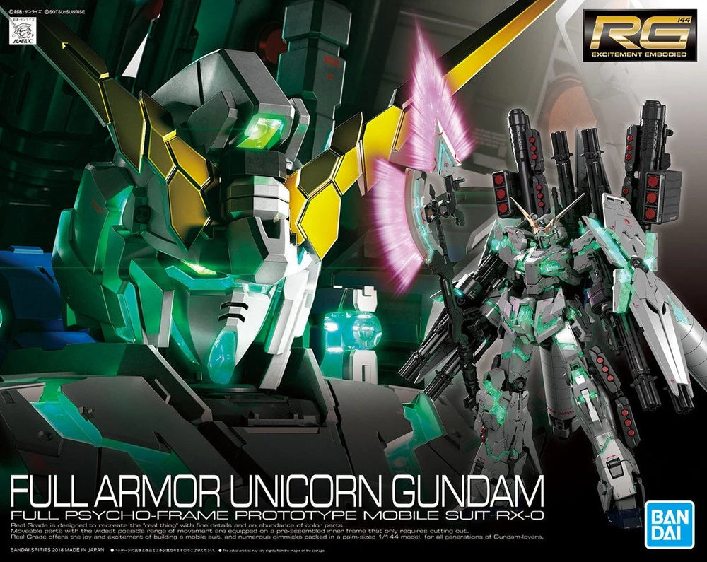 BANDAI RG 1/144 Full Armor Unicorn Gundam