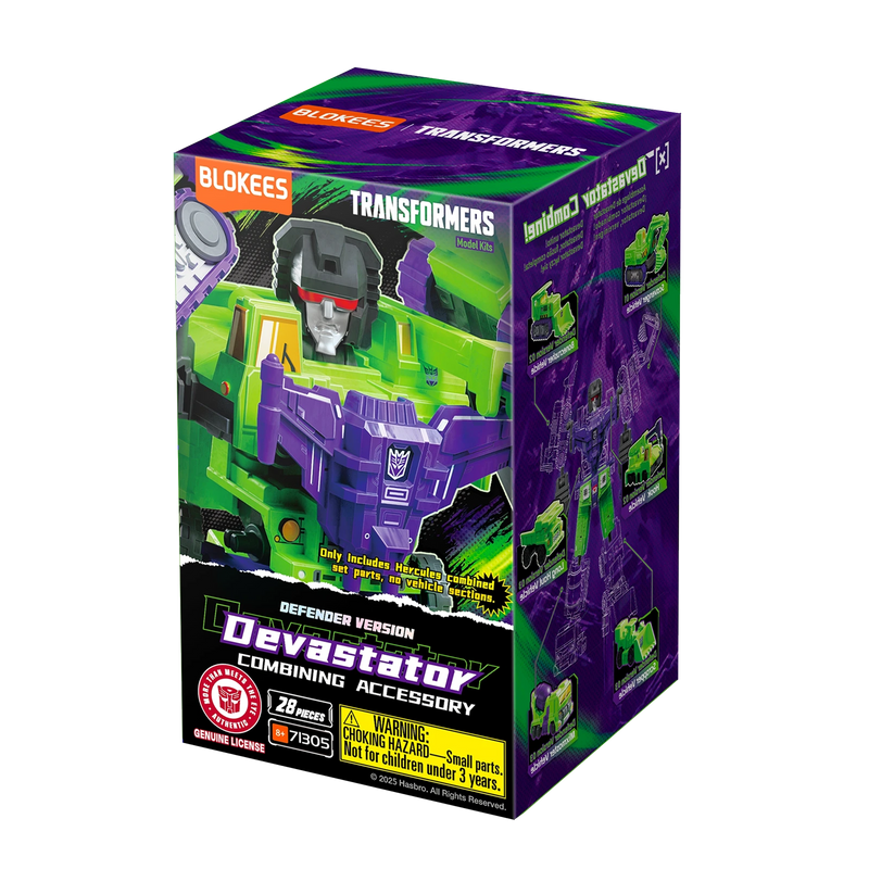 BLOKEES Transformers Random Built Figures Devastator Set