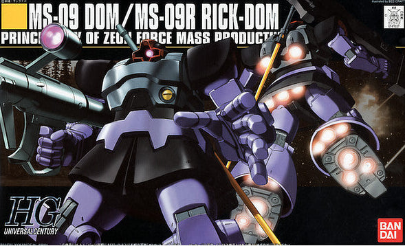 BANDAI HG 1/144 HGUC Dom/Rick Dom