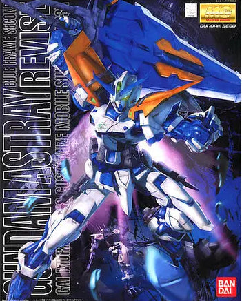 BANDAI MG 1/100 Gundam Astray Blue Frame Second Revise