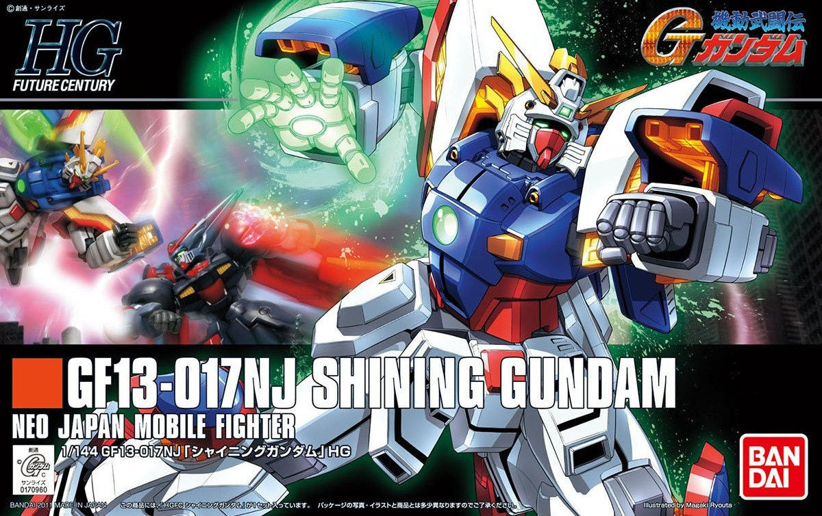 BANDAI HG 1/144 HGFC Shining Gundam