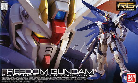 BANDAI RG 1/144 ZGMF-X10A Freedom Gundam