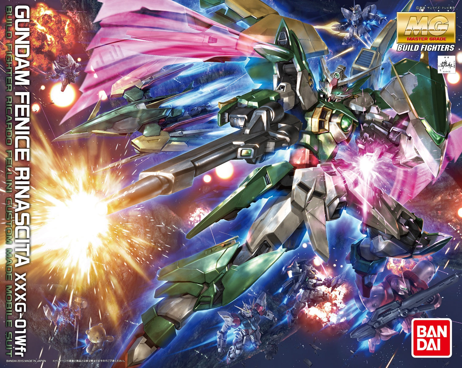 BANDAI MG 1/100 Wing Gundam Fenice Rinascita
