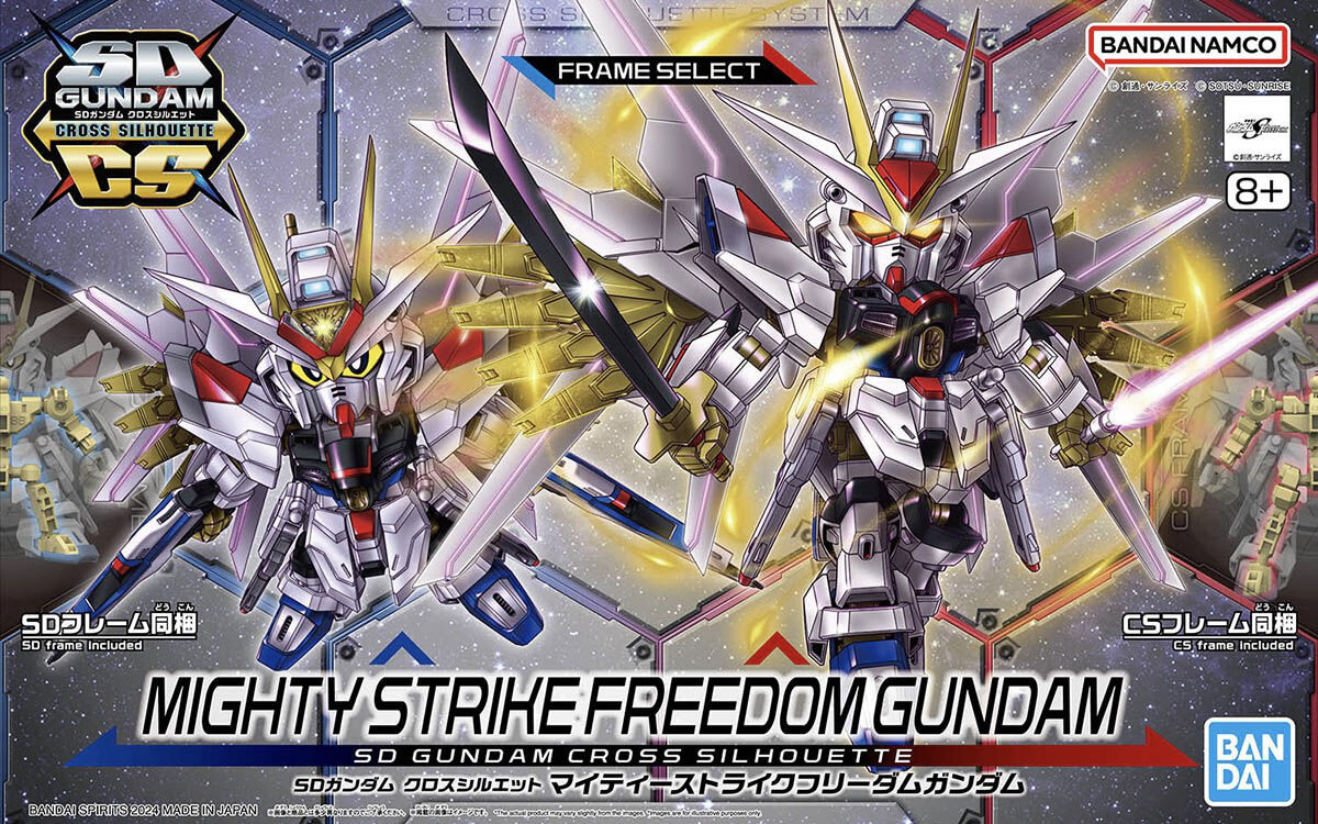 BANDAI SD SDCS Mighty Strike Freedom Gundam