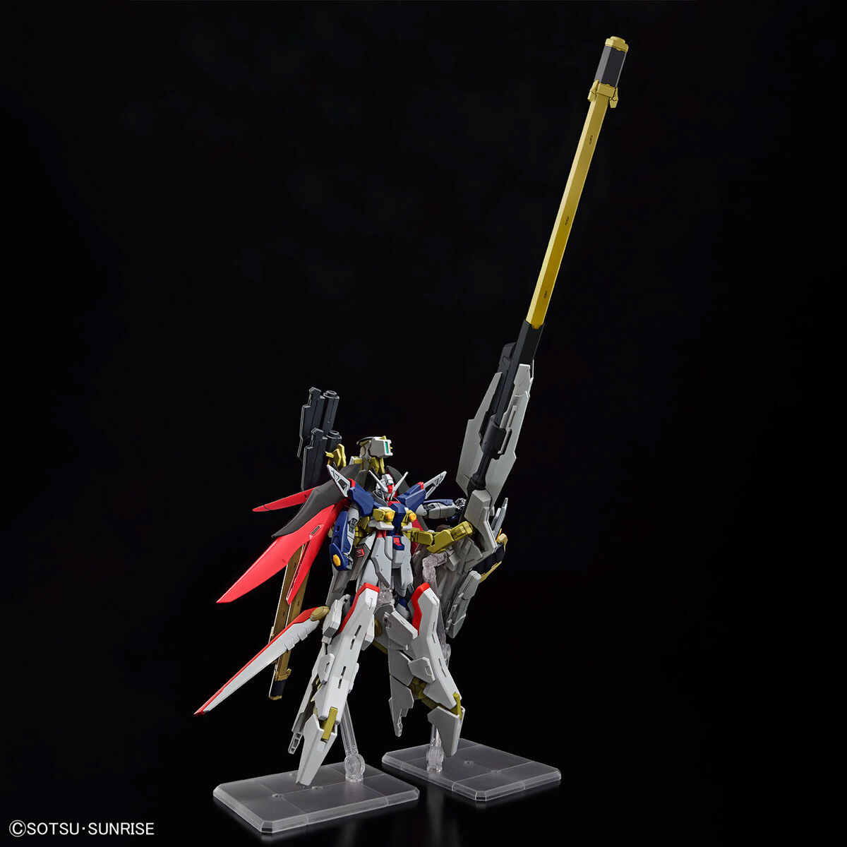 BANDAI HG 1/144 HGCE-SF Destiny Gundam Spec II & Zeus Silhouette