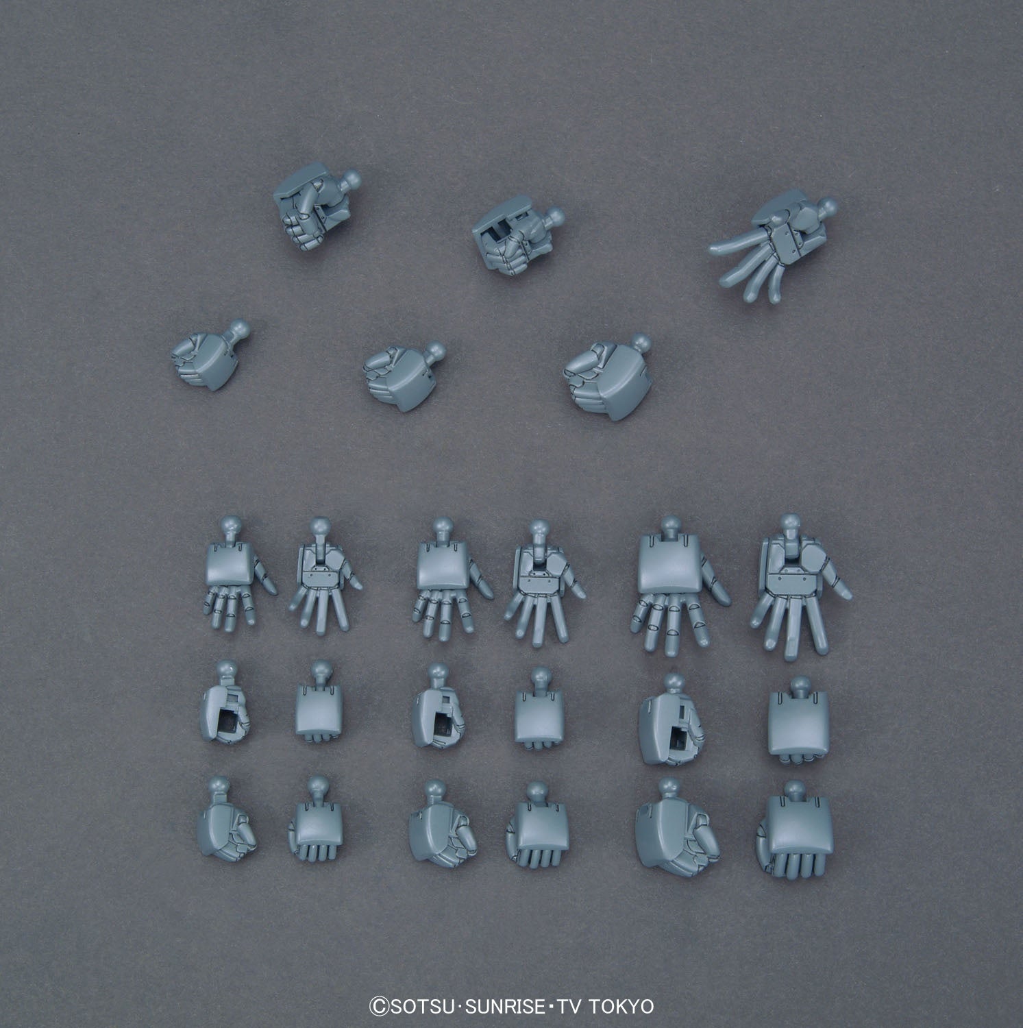 BANDAI HG 1/144 HGBC Jigen Build Knuckles Round