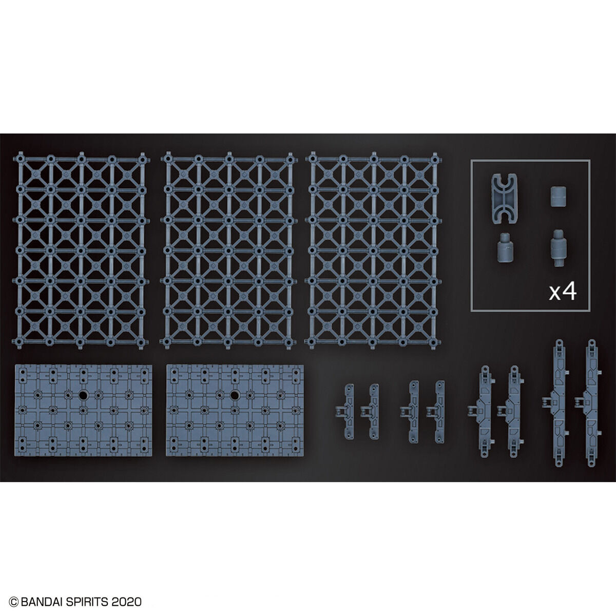 BANDAI 30MM 1/144 Customize Scene Base (Truss Base Ver)