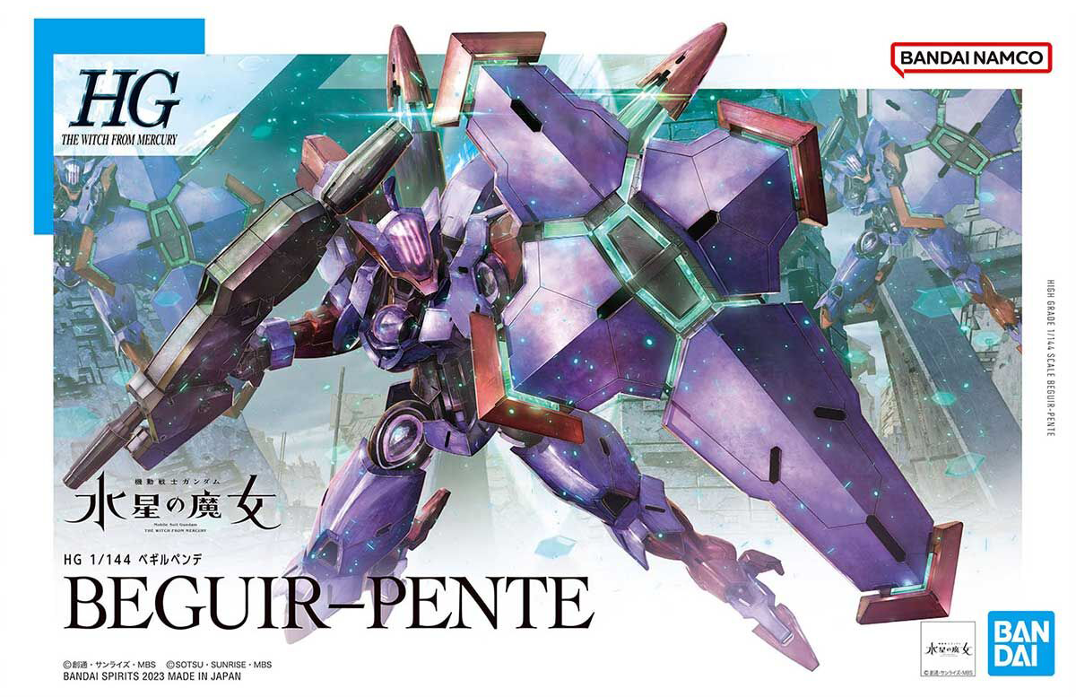 BANDAI HG 1/144 HGTWFM Beguir-Pente