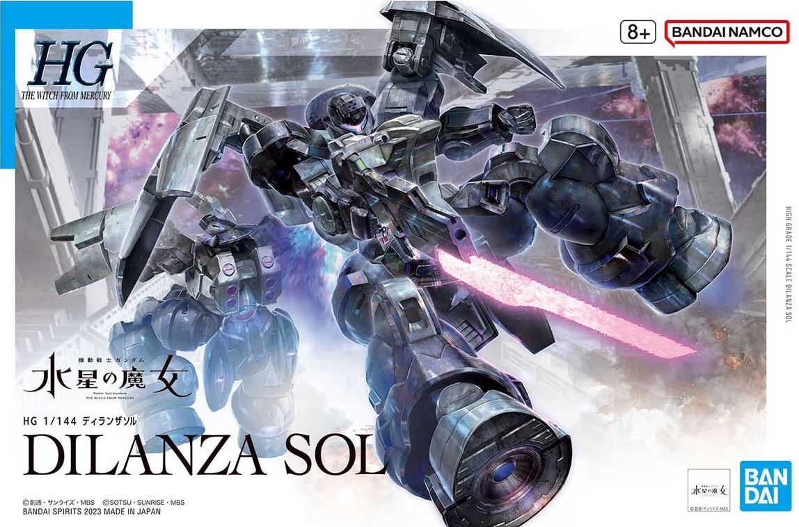 BANDAI HG 1/144 HGTWFM Dilanza Sol