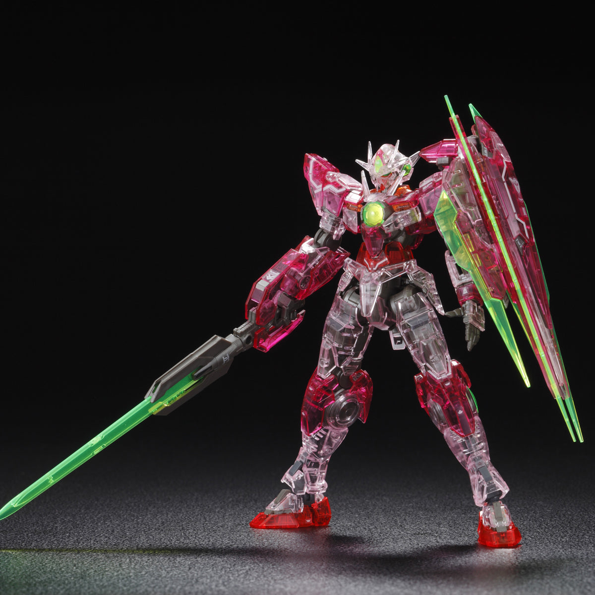 PBANDAI RG 1/144 GNT-0000 00 Qant (Trans-Am Clear Ver.)