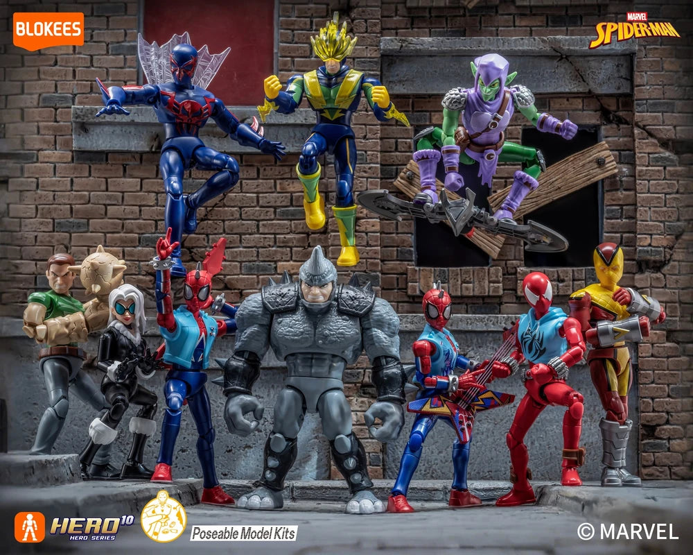 BLOKEES Marvel Heroes Galaxy Version 06 - Spider-Verse