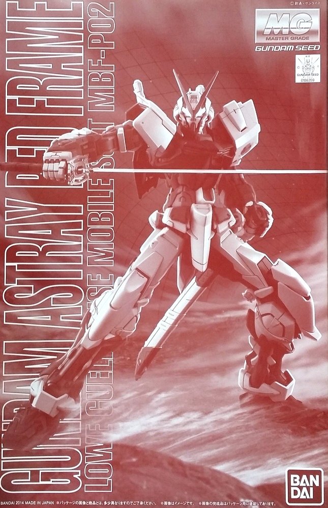 PBANDAI MG 1/100 Astray Red Frame