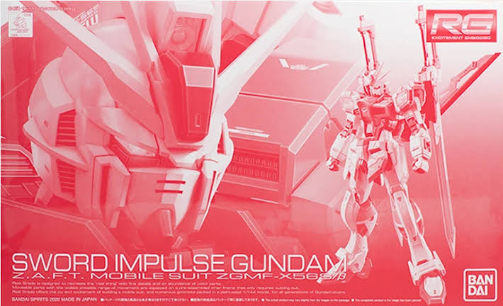 PBANDAI RG 1/144 ZGMF-X56S/B Sword Impulse Gundam