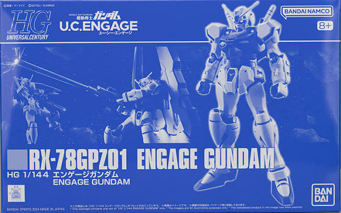 PBANDAI HG 1/144 HGUC Engage Gundam (UC Engage)