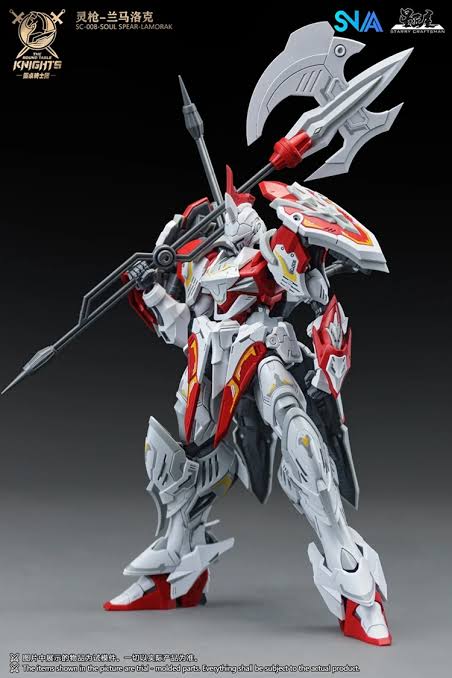 SNAA BE 1/144 Knights of the Round Table Soul Spear Lamorak