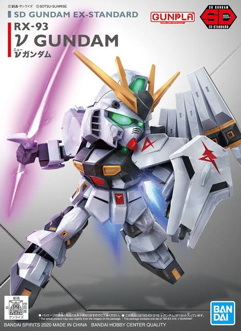 BANDAI SDEX Nu Gundam