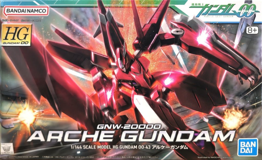 BANDAI HG 1/144 HG00 Arche Gundam