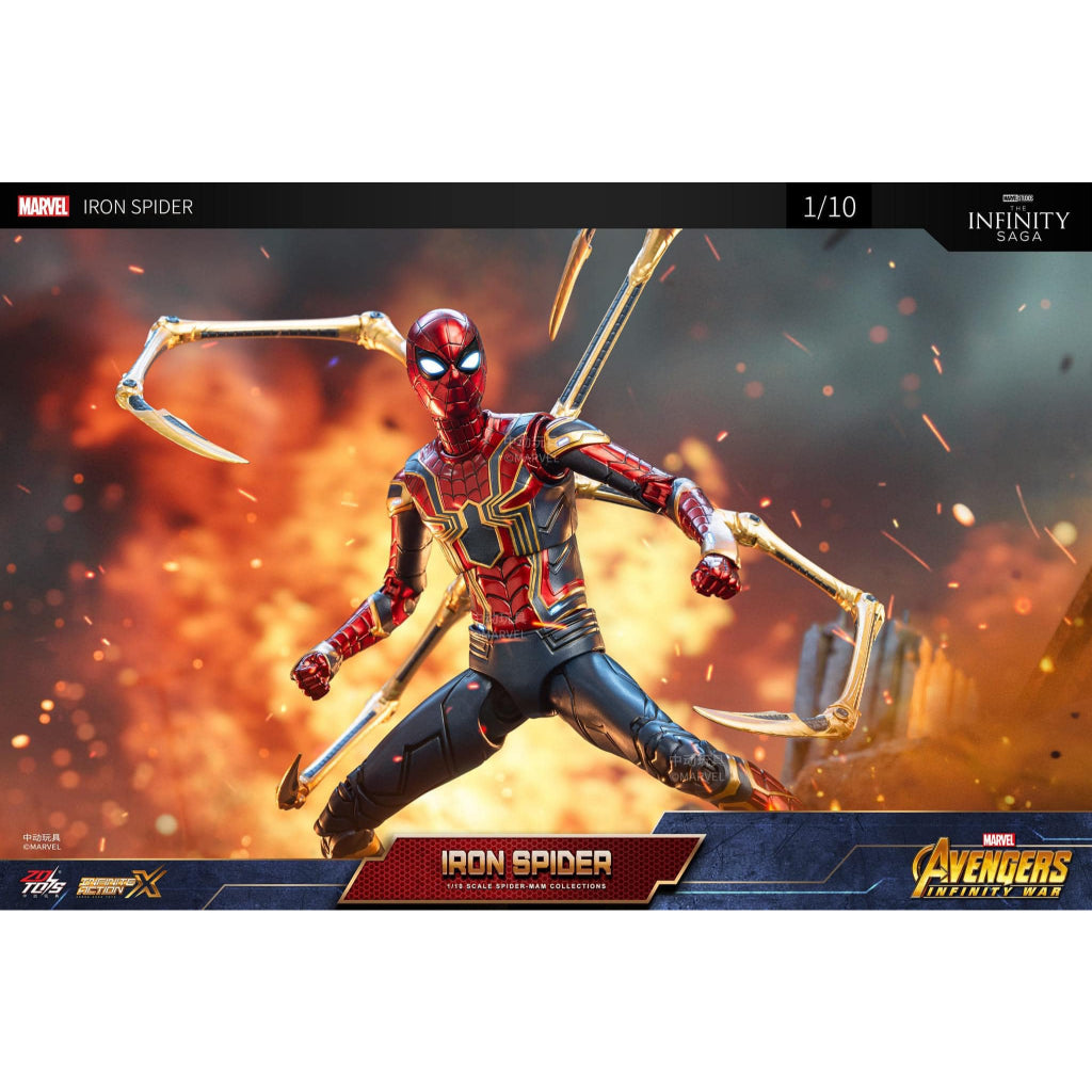 ZD TOYS 1/10 Infinity War Iron Spider