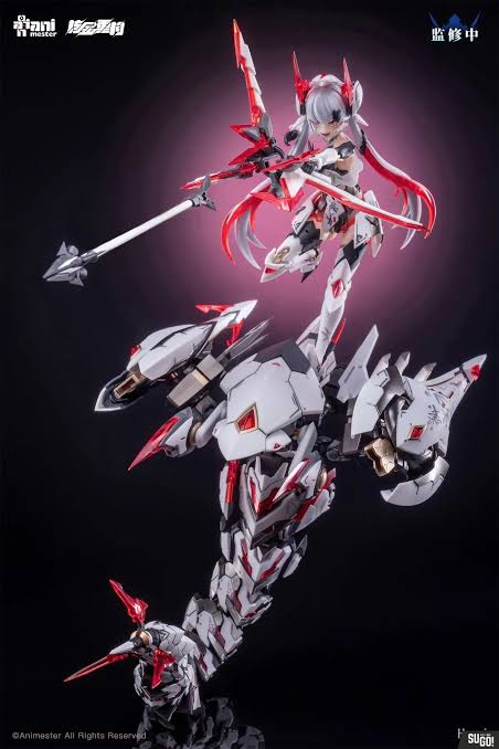 ANIMESTER 1/12 Polaris White Star Model Kit