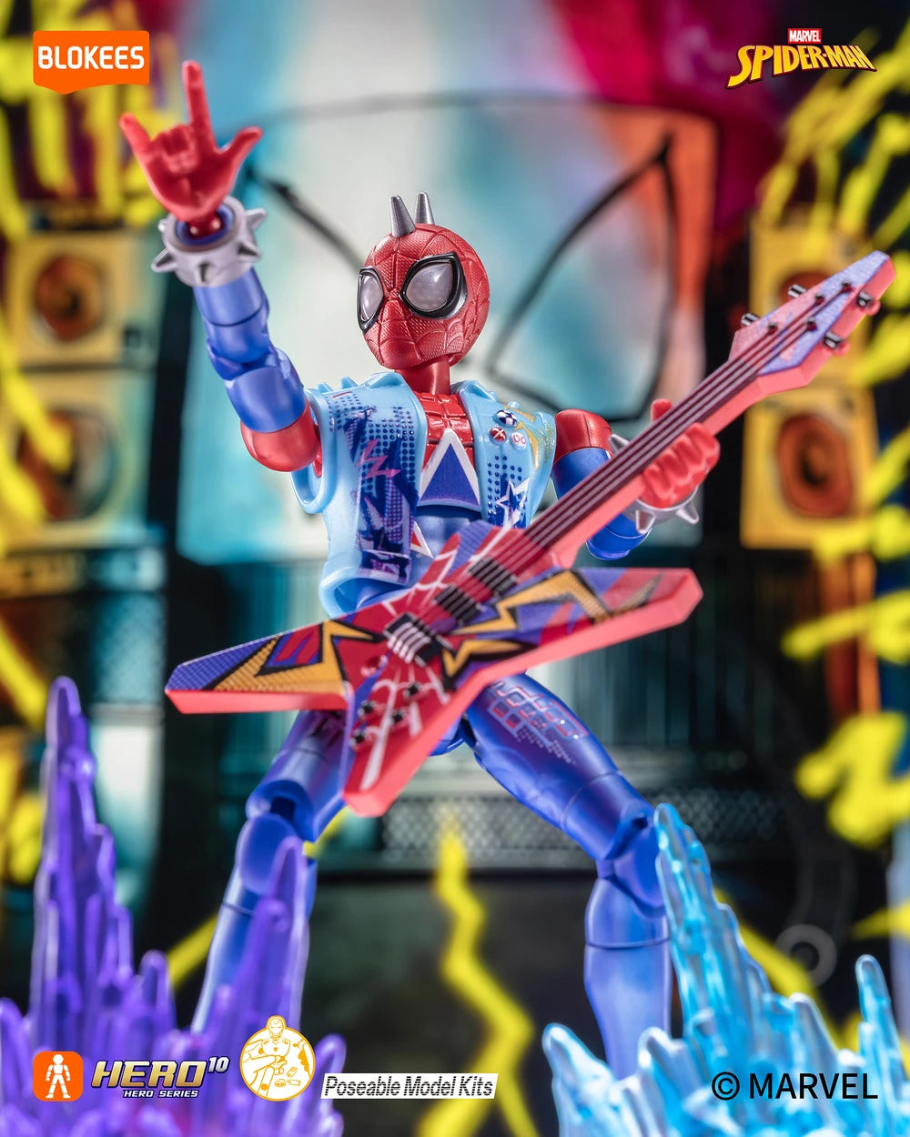 BLOKEES Marvel Heroes Galaxy Version 06 - Spider-Verse