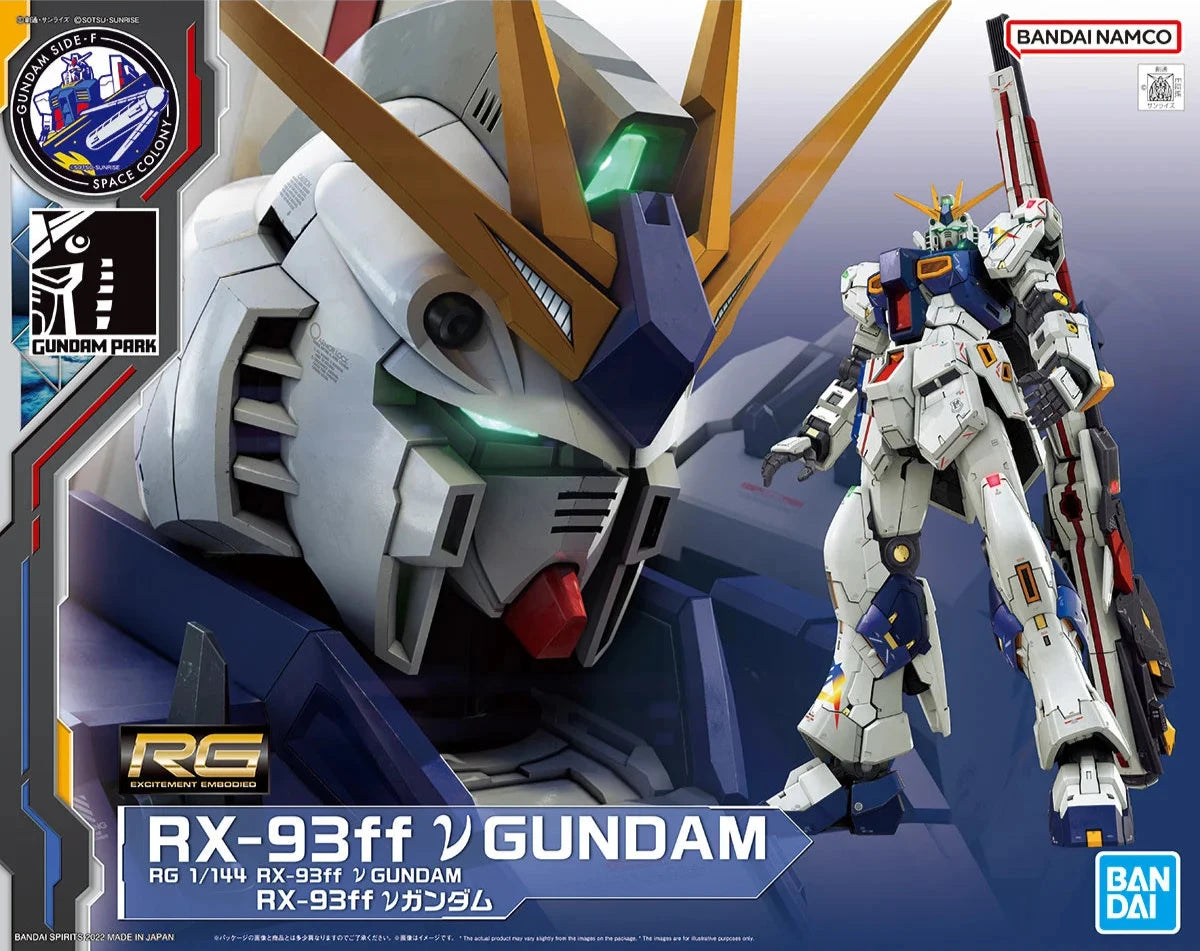 PBANDAI RG 1/144 RX-93ff Nu Gundam