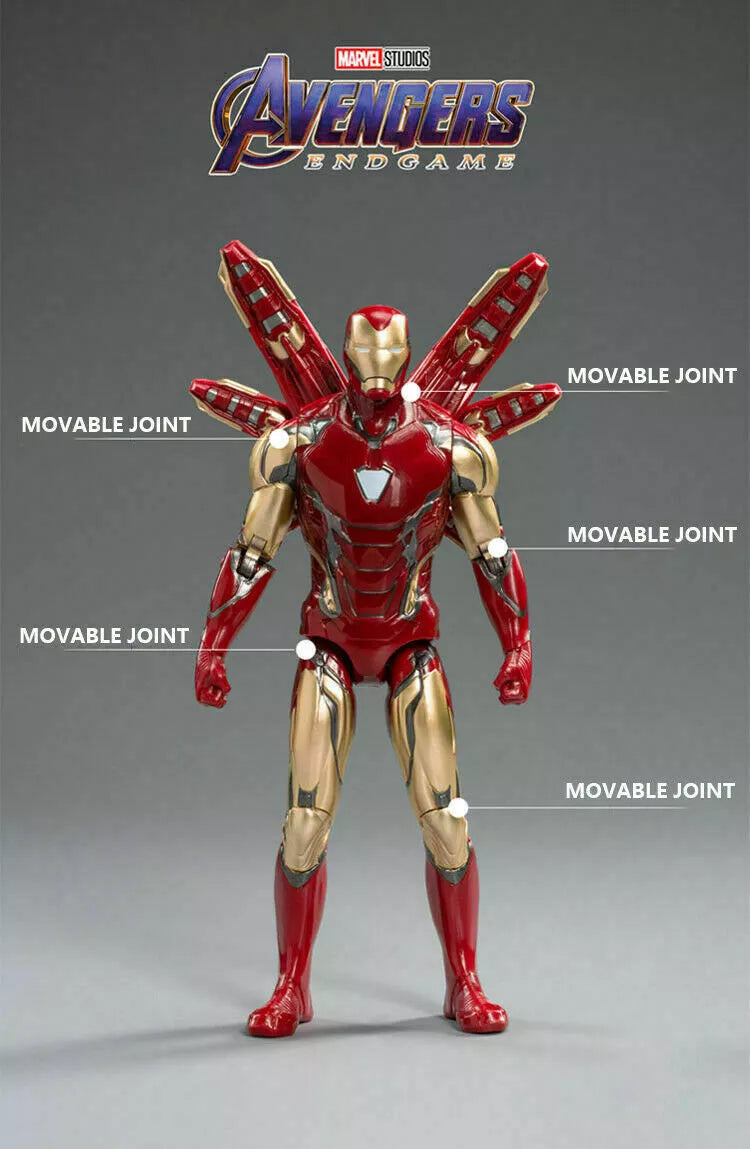 ZD TOYS Kids Marvel Avengers 7in Ironman Mk85