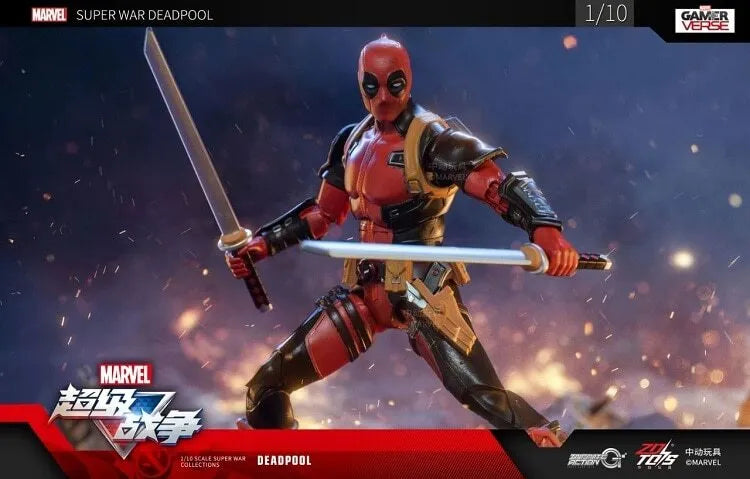 ZD TOYS 1/10 Marvel Gamerverse Deadpool