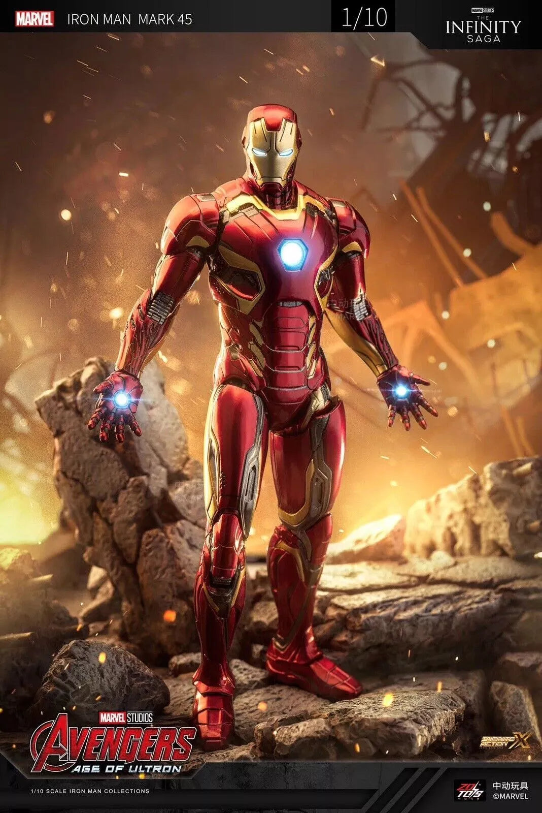 ZD TOYS 1/10 Ironman Mk45