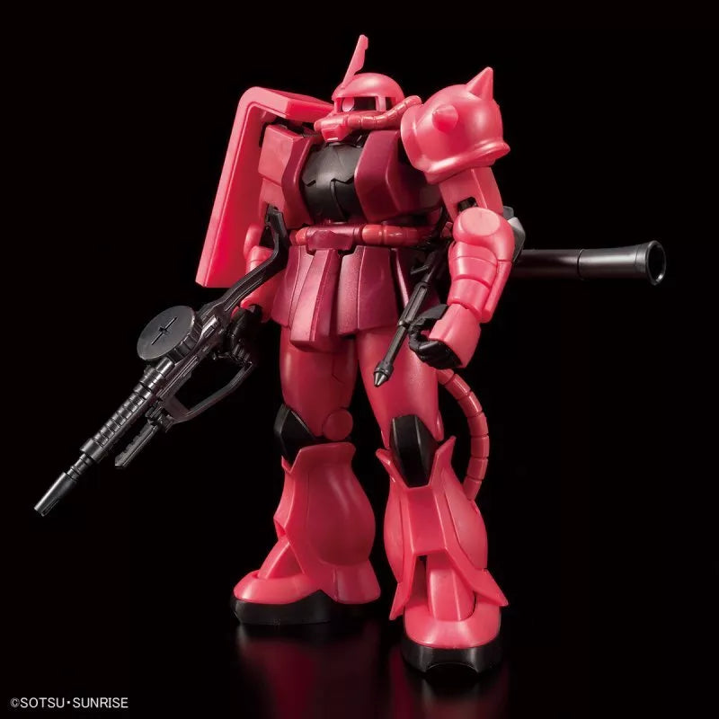 PBANDAI HG 1/144 HGUC Char's Zaku II (REVIVE)(METALLIC)