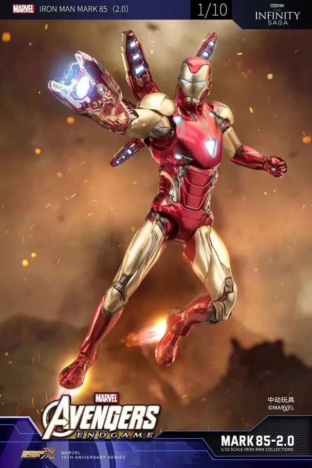 ZD TOYS 1/10 Ironman Mk85 2.0 LED