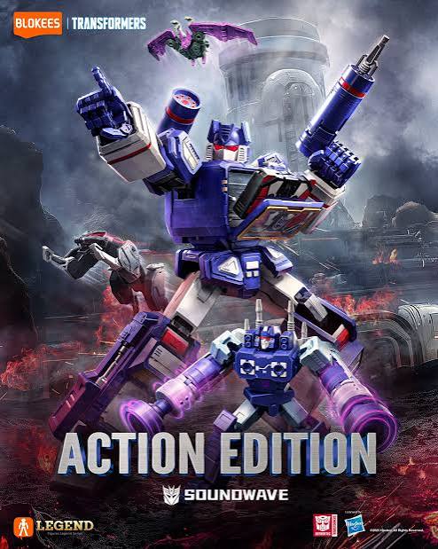 BLOKEES Action Edition 03 Transformers Soundwave