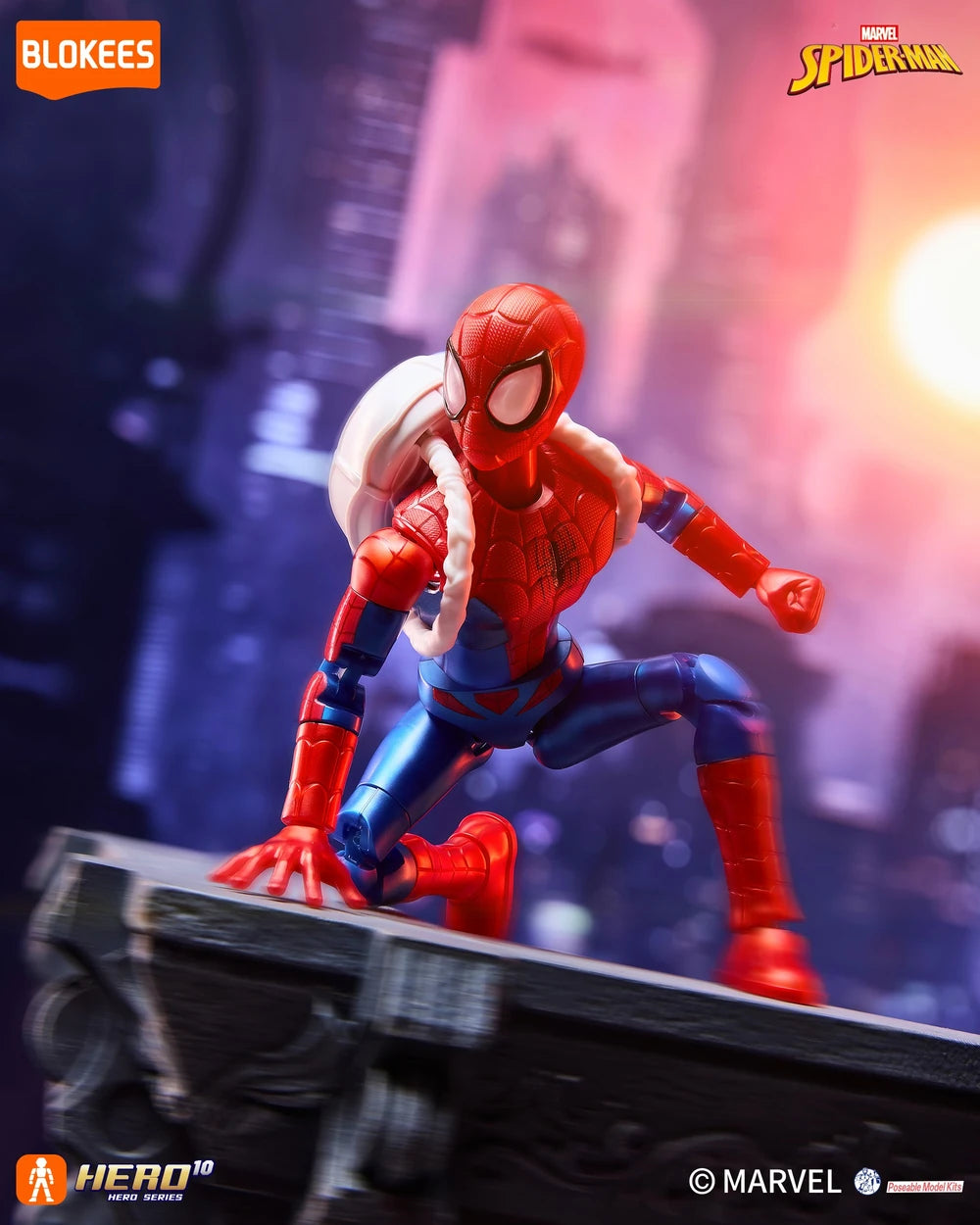 BLOKEES Marvel Heroes Galaxy Version 05 Marvel Spider - Man