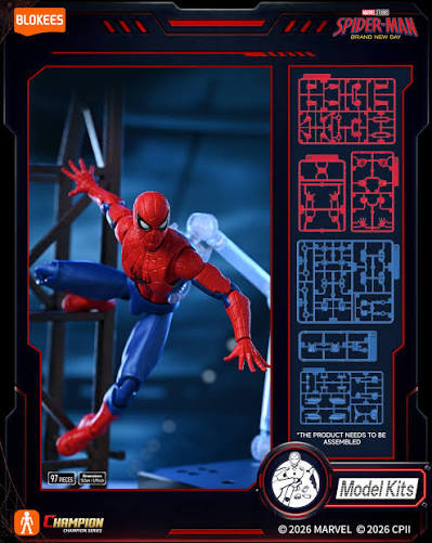 BLOKEES Champion Class Spiderman Brand New Home