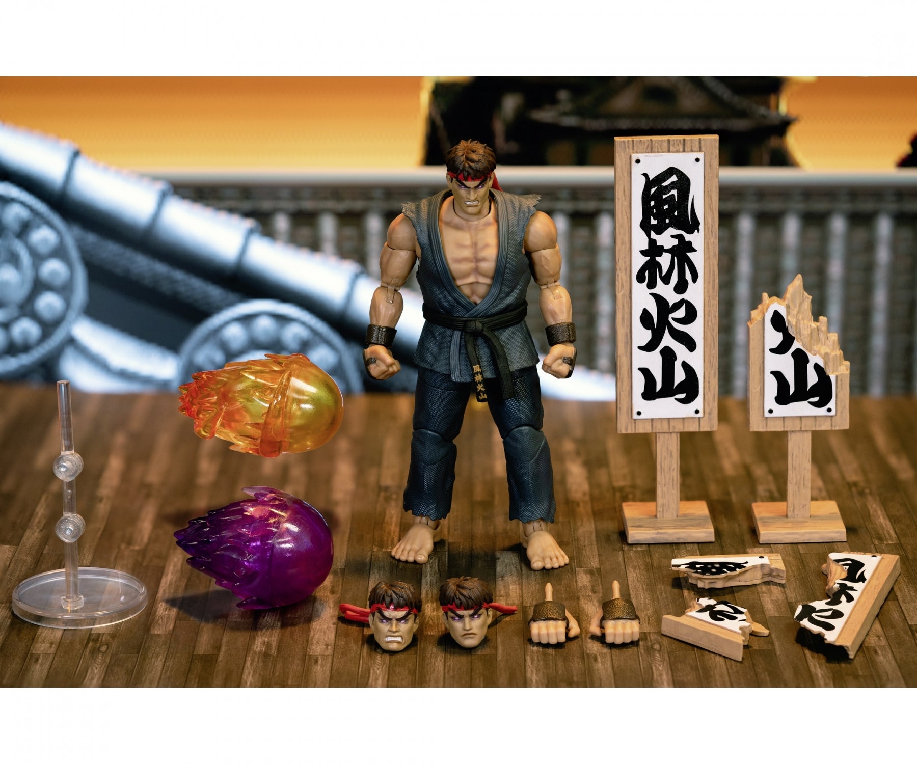 JADA TOYS 6in Street Fighter Evil Ryu Deluxe (Next Level)