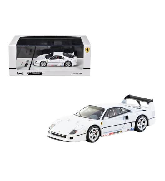 TARMAC 1/64 Ferrari F40 White