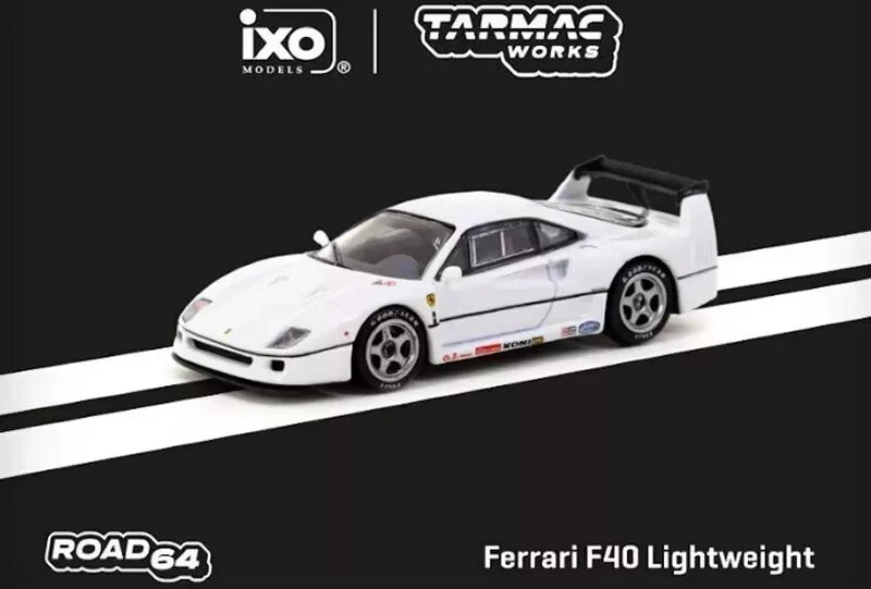 TARMAC 1/64 Ferrari F40 White