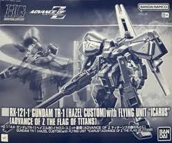 PBANDAI HG 1/144 HGUC Gundam TR-1 Hazel Custom with Flying Unit "Icarus"