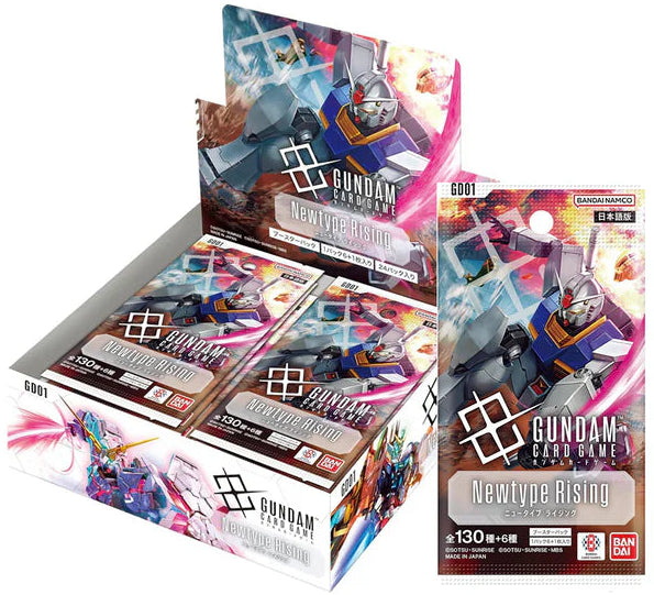 BANDAI TCG GD01 Gundam Newtype Rising Booster Pack