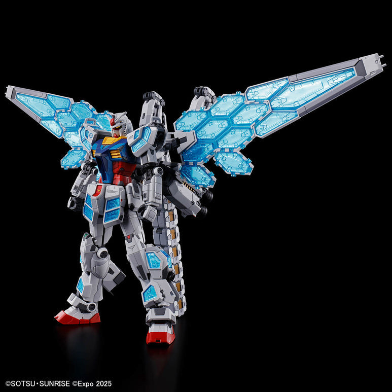 BANDAI EG 1/144 Entry Grade RX-78F00/E Gundam EX-01 G.L.R.S.S Feather Unit
