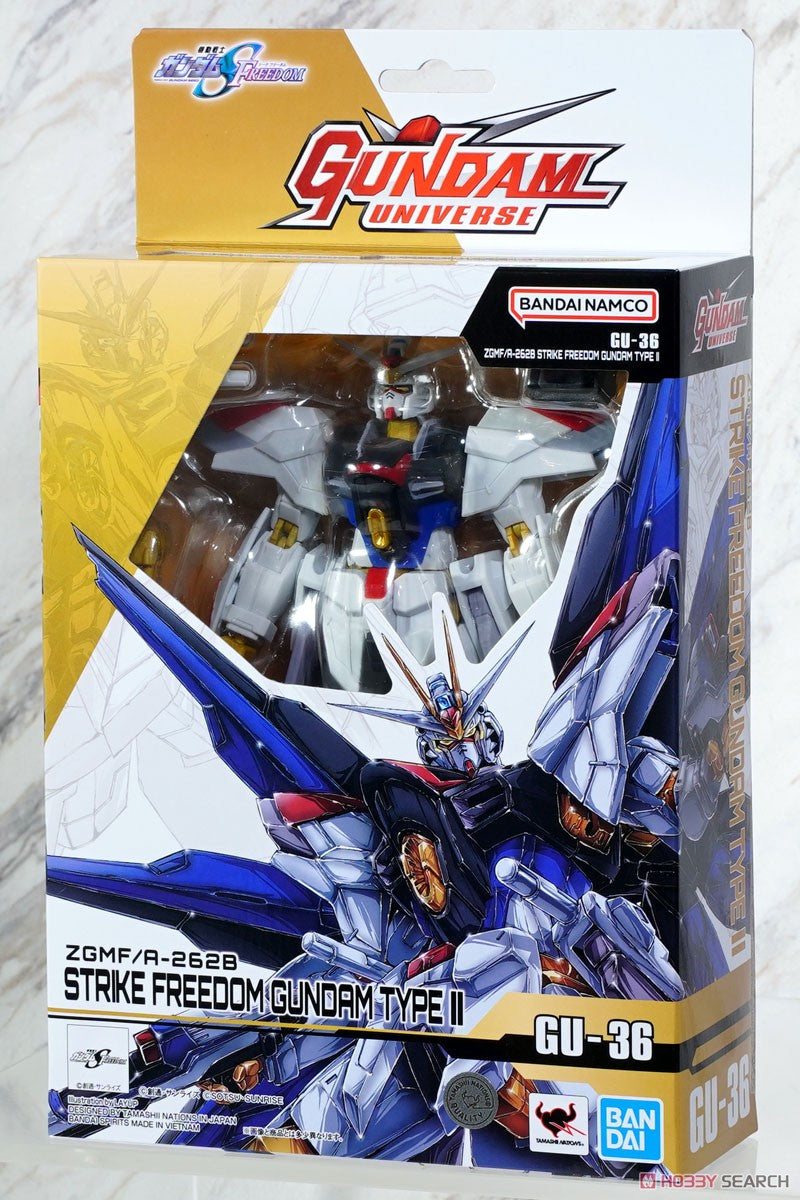 BANDAI Gundam Universe- Strike Freedom Gundam Type-II Action Figure