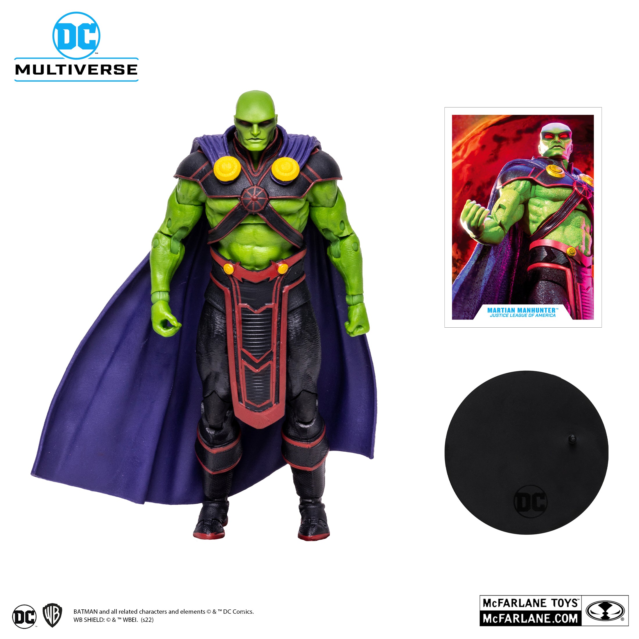MCFARLANE TOYS DC MULTIVERSE Rebirth Martian Manhunter (DC Rebirth)