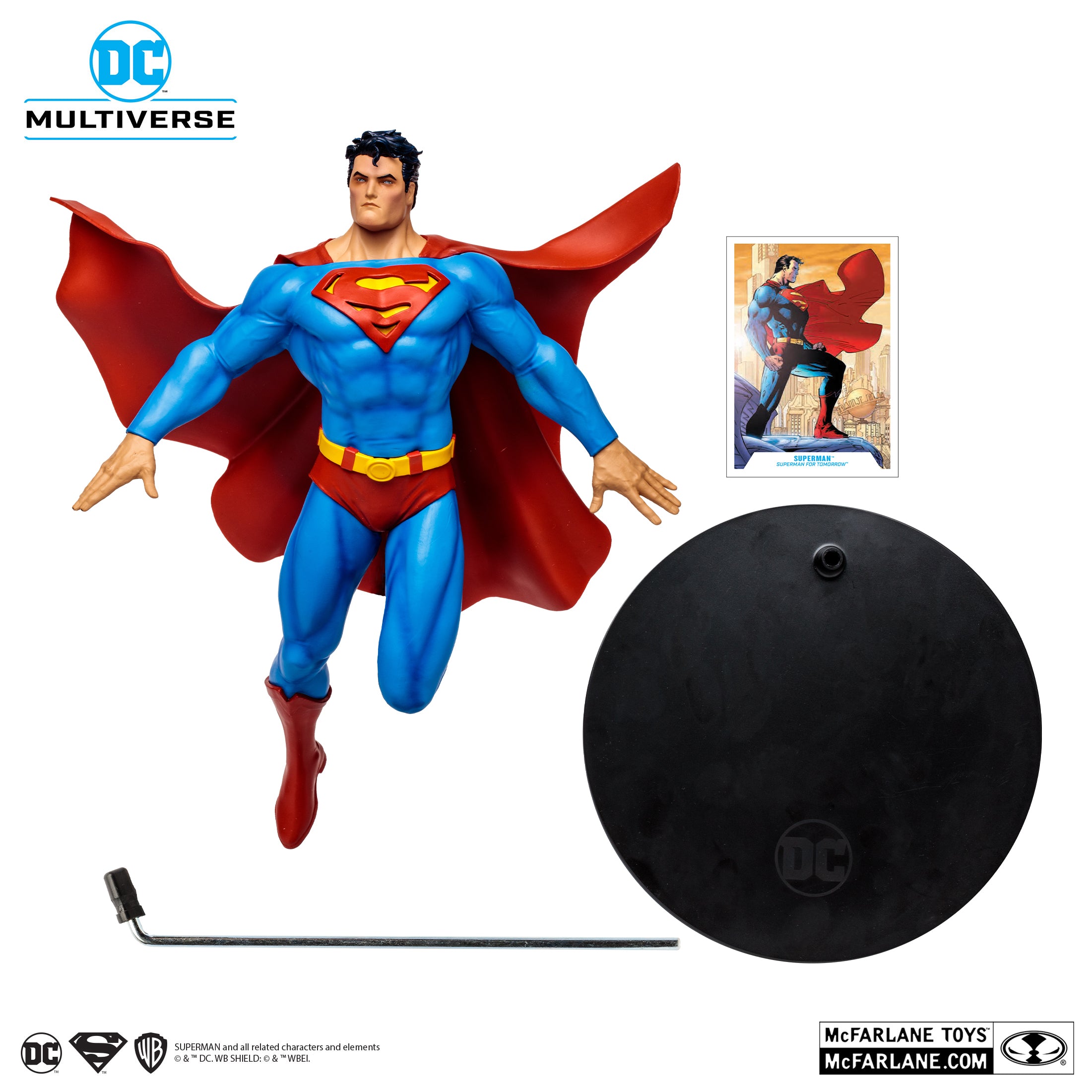 MCFARLANE TOYS DC MULTIVERSE 12" Superman Statue (For Tomorrow)
