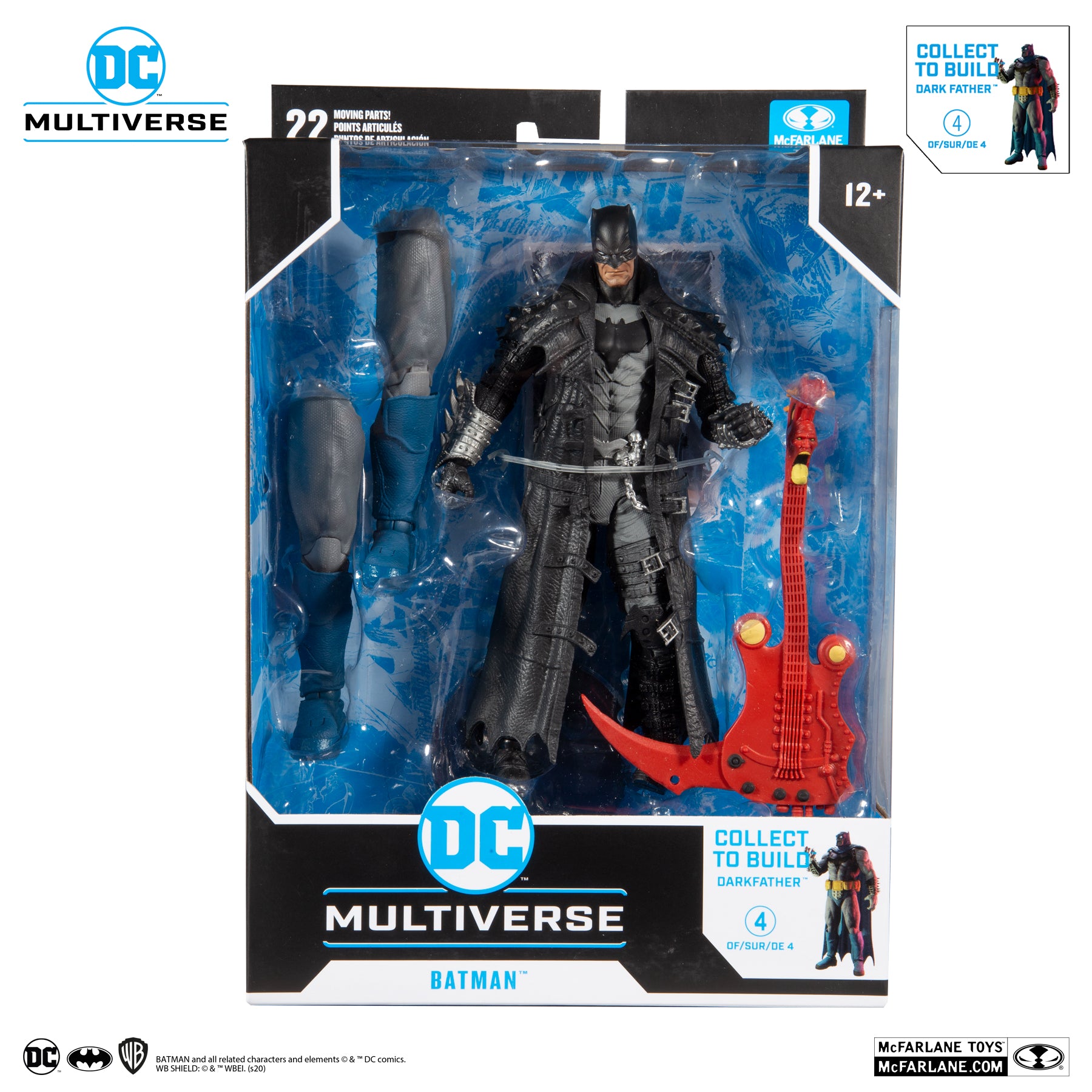 MCFARLANE TOYS DC MULTIVERSE BAF Darkfather MISB Batman (Dark Nights : Death Metal)