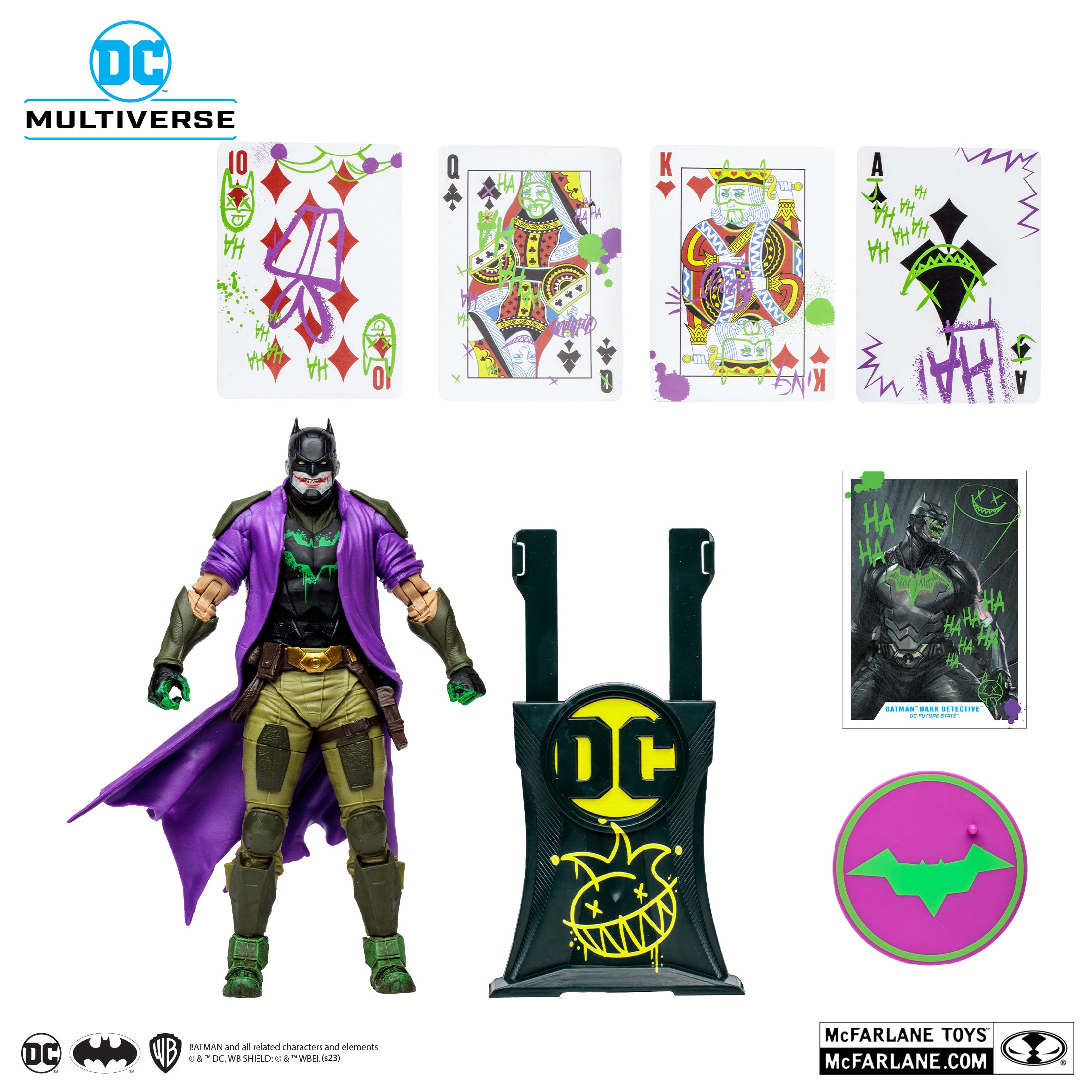 MCFARLANE TOYS DC MULTIVERSE Batman Dark Detective Jokerized (Future State)