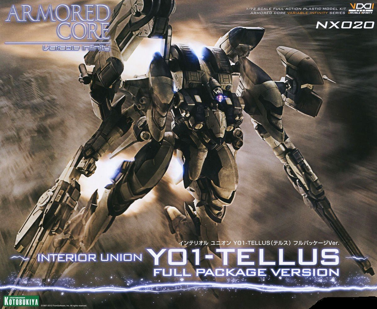 KOTOBUKIYA Armored Core Interior Union Y01-Tellus Full Package Version