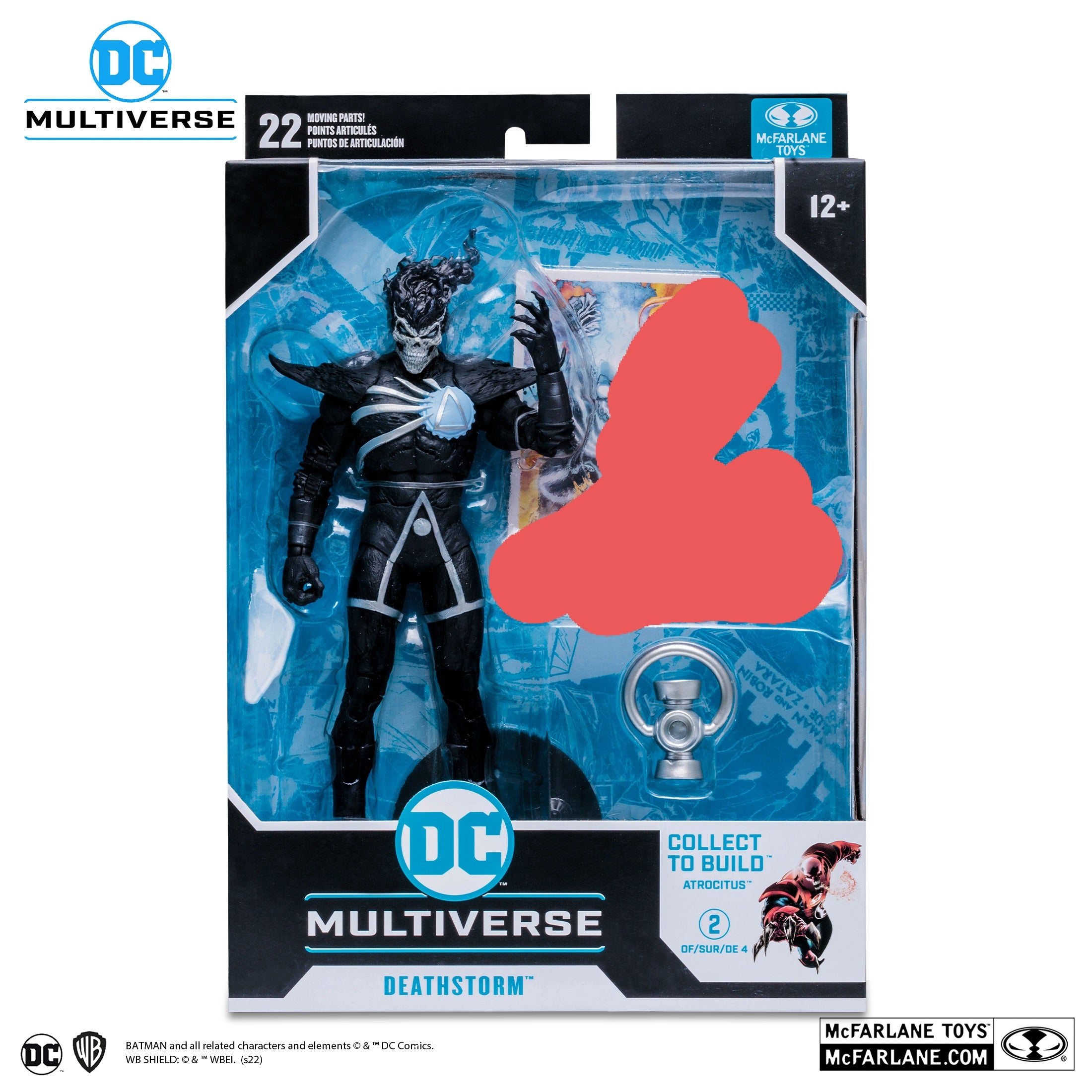 MCFARLANE TOYS DC MULTIVERSE BAF Atrocitus KLB Blackest Night DeathStorm (Blackest Night)