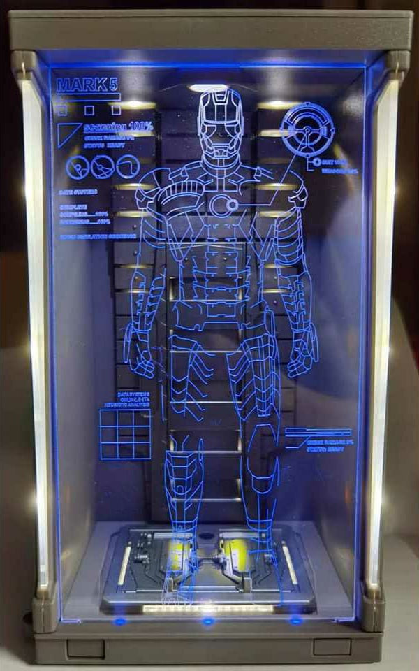 ZD TOYS Acrylic Cover for Ironman HOA Mk5